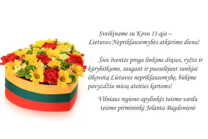 Lietuvos Nepriklausomybės atkūrimo dienos paminėjimas