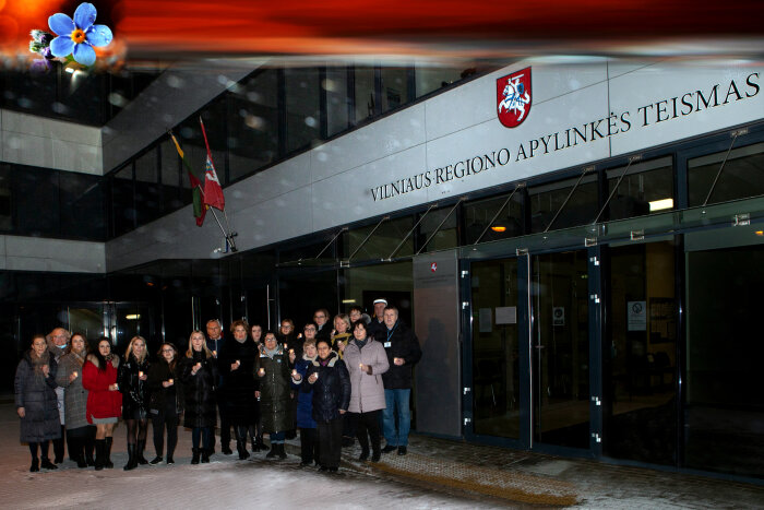 LAISVĖS GYNĖJŲ  DIENA PAMINĖTA VILNIAUS REGIONO APYLINKĖS TEISME 