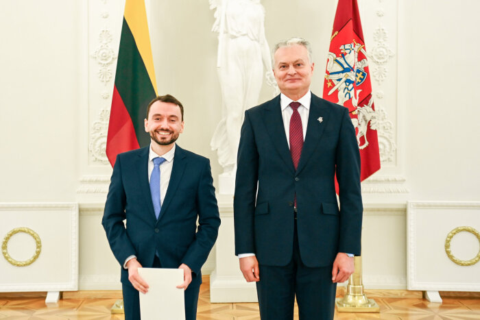 Konstitucijos egzamino nugalėtojas - teisėjas Dmitrij Rancev