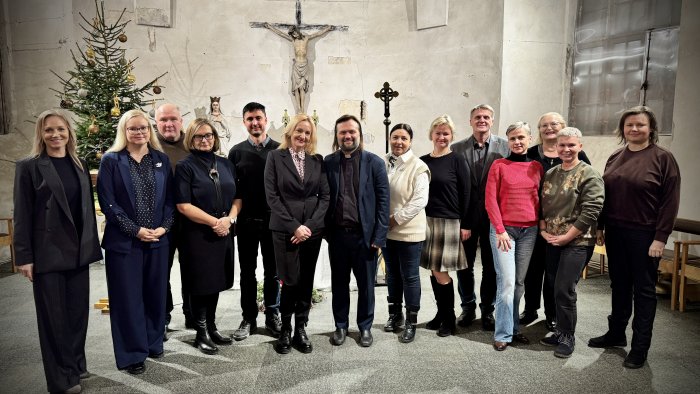 Vilniaus regiono apylinkės teismo susitikimas su kunigu Algirdu Toliatu