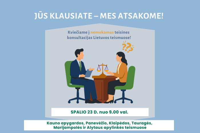 Jūs klausiate – mes atsakome